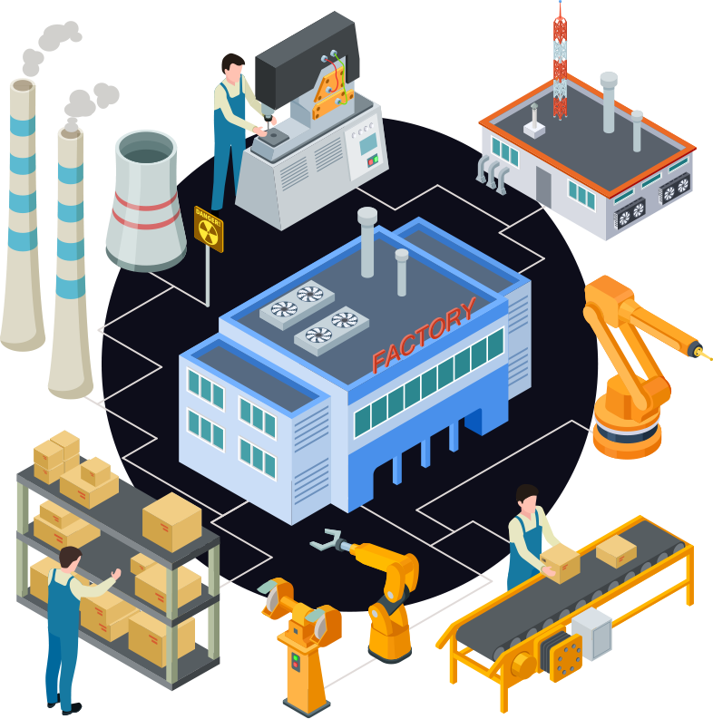 Manufacturing-Plants - Wireless Internet Bonding Router - Instanet